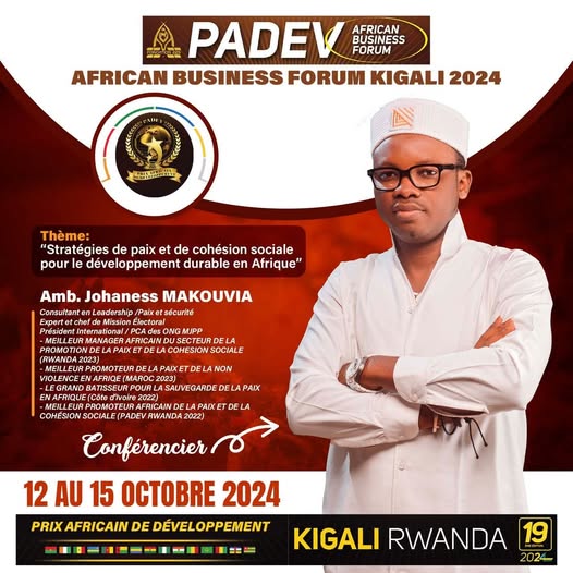 𝗥𝗪𝗔𝗡𝗗𝗔/ 𝗔𝗺𝗯 𝗝𝗼𝗵𝗮𝗻𝗲𝘀𝘀 𝗠𝗔𝗞𝗢𝗨𝗩𝗜𝗔 𝗶𝗻𝘃𝗶𝘁é 𝗦𝗽é𝗰𝗶𝗮𝗹 à 𝗹’𝗔𝗳𝗿𝗶𝗰𝗮𝗻 𝗕𝘂𝘀𝗶𝗻𝗲𝘀𝘀 𝗙𝗼𝗿𝘂𝗺